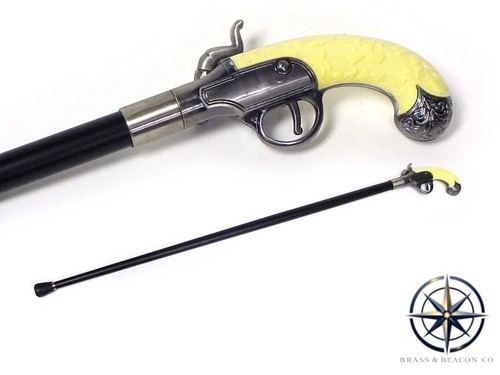 Vintage flintlock pistol - vintage,