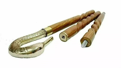 Antique vintage brass swan - antique,