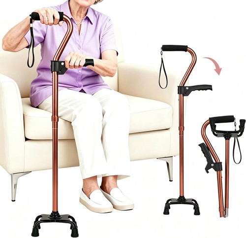 Xiaoming quad walking cane - walking,
