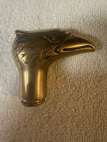 Brass cane handle - brass,